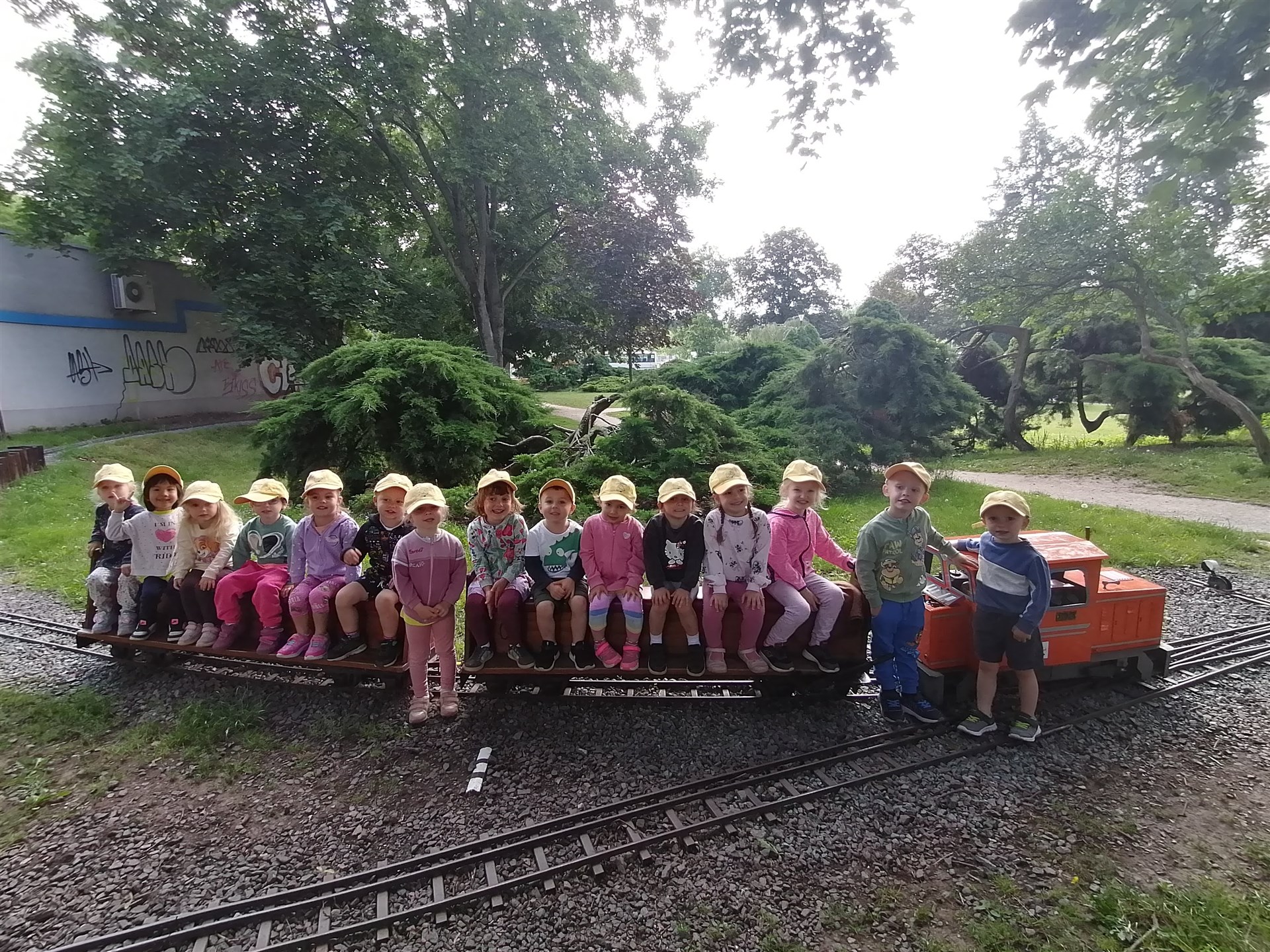 Výlet na dětskou železnici